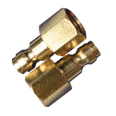SP Air - Air Tool Fitting - Plug Male 1/4" Female Thread Ryco Style 2Pc Carded | A104-2C